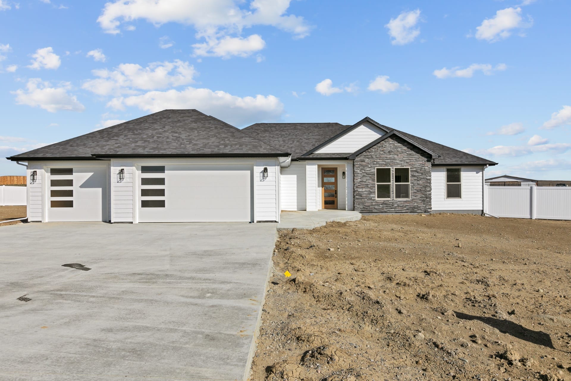New Construction of a Single story 3 car garage, an energy efficient home with low maintenance at 1329 Muckle Trail Billings MT New Construction of a Single story 3 car garage, an energy efficient home with low maintenance Billings MT